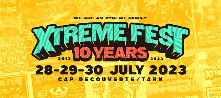 Xtreme Fest : 6 premiers noms pour la 10ème édition