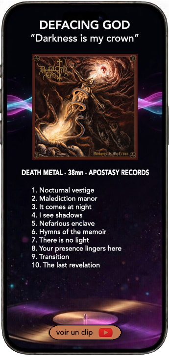 Defacing God album darkness is my crown