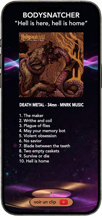 Bodysnatcher album hell is here hell es home