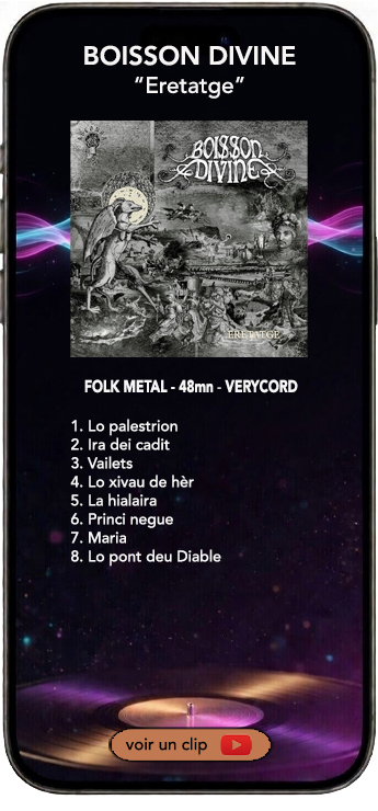 Boisson Divine album Eretatge
