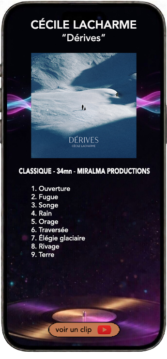 Cécile Lacharme album dérives