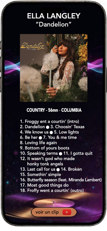 Ella Langley album dandelion