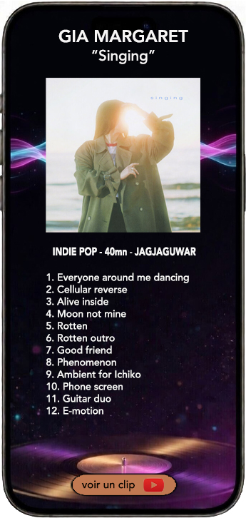 Gia Margaret album singing