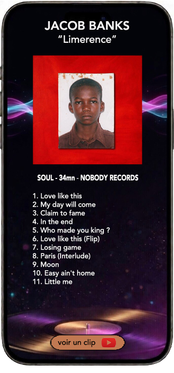 Jacob Banks album Limerence