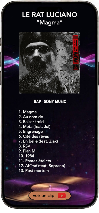 Le rat Luciano album magma