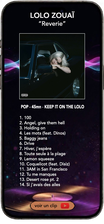 Lolo Zouaï album reverie