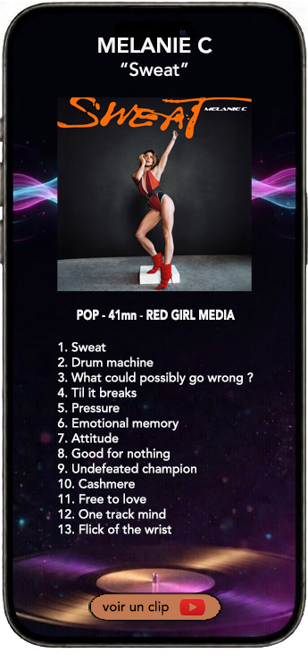 Melanie C album sweat