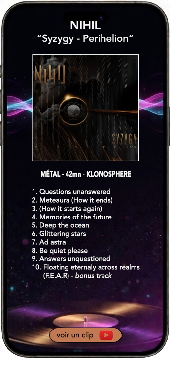 Nihil album Syzygy Perihelion