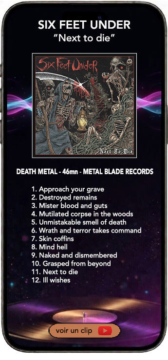 Six feet Under album next to die