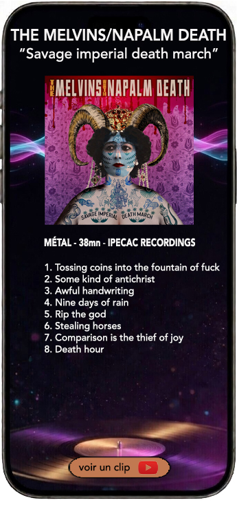 The Melvins & Napalm Death album Savage Imperial Death March