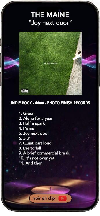 The Maine album joy next door