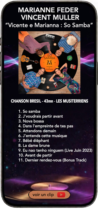 Vicente e Marianna album so samba