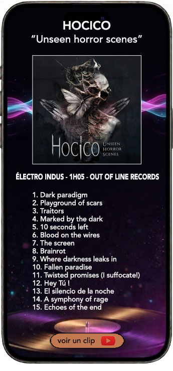 Hocico album unseen horror scene