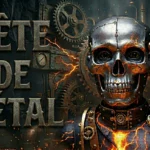 bannière tête de métal playlist spotify