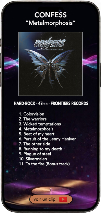 Confess album metalmorphosis