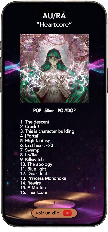 Au/Ra album heartcore