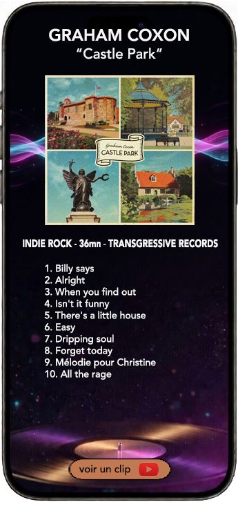 Graham Coxon album Castle Park