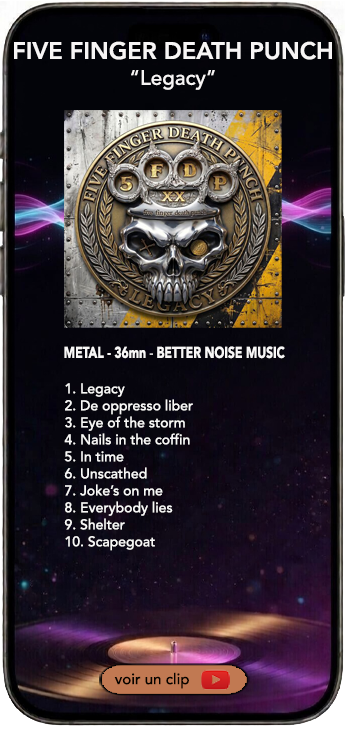 Five Finger Death Punch album legacy