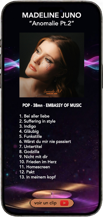 Madeline Juno album anomalie pt2