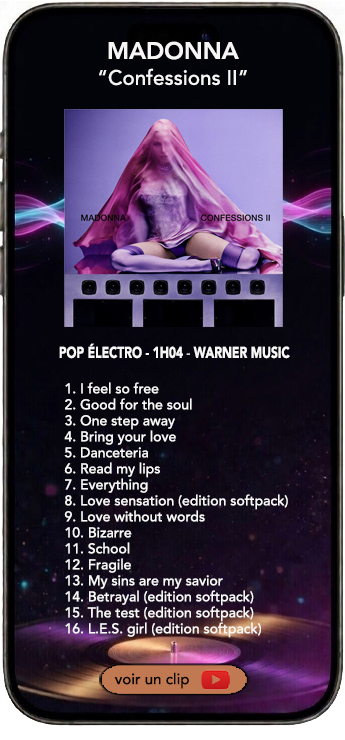 Madonna album confessions II