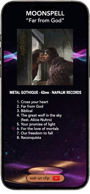 Moonspell album far from god