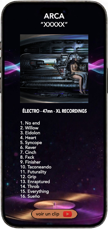 Arca album xxxxx