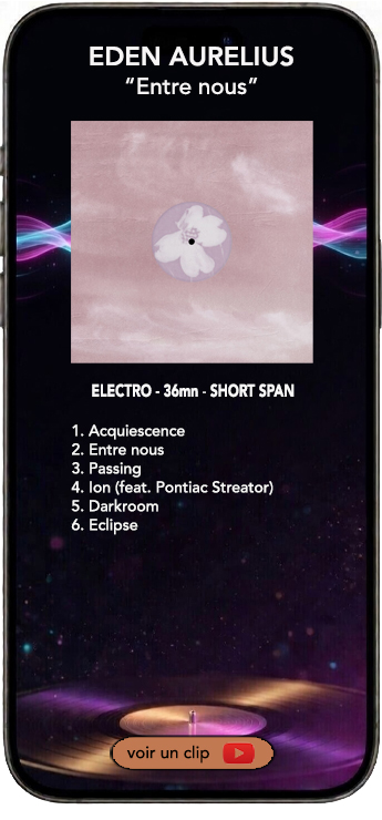 Eden Aurelius album entre nous