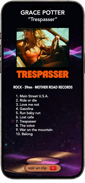 Grace Potter album trespasser