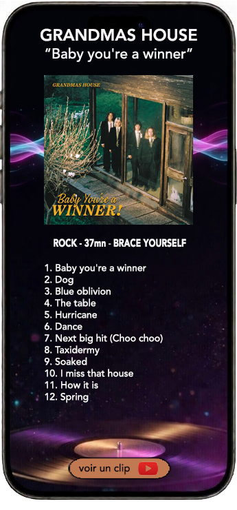 Grandmas House album Baby you're a winner