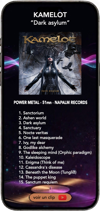 Kamelot album Dark Asylum