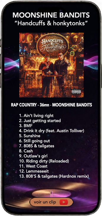 Moonshine bandits album handcuffs & honkytonks