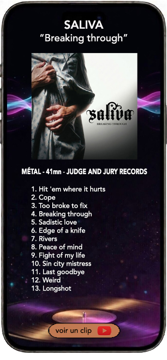 Saliva album breaking through