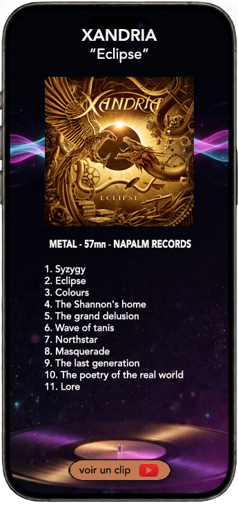 xandria album eclipse