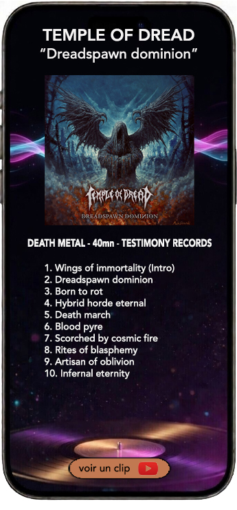 Temple of dread album dreadspawn dominion