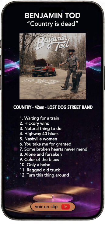 Benjamin Tod album country is dead