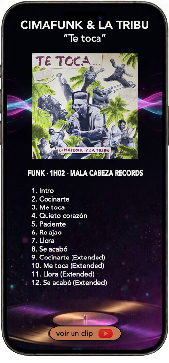 Cimafunk & La Tribu album Te Toca