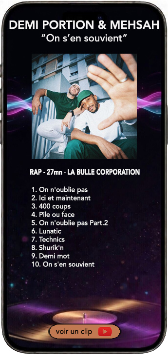 Demi Portion & Mehsah album on s'en souvient