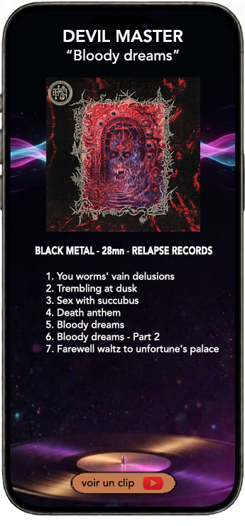 Devil Master album bloody dreams