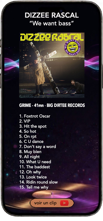 Dizzee Rascal album We want bass