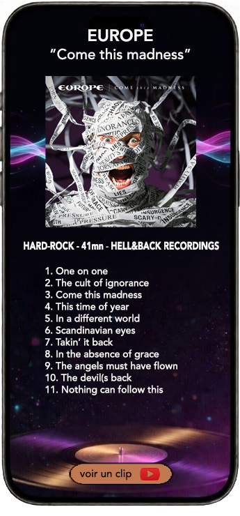 Europe album come this madness