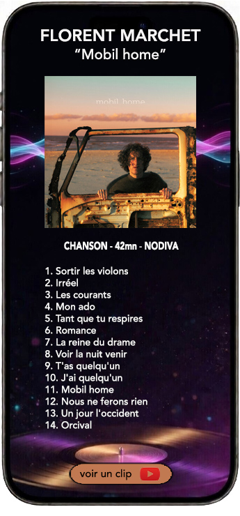 Florent Marchet album mobil home