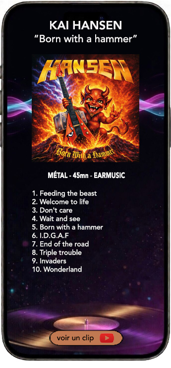 Kai hansen album born with a hammer