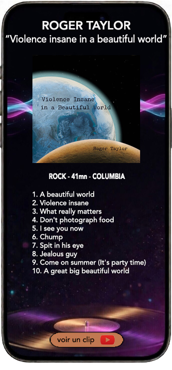 Roger Taylor album Violence insane in a beautiful world