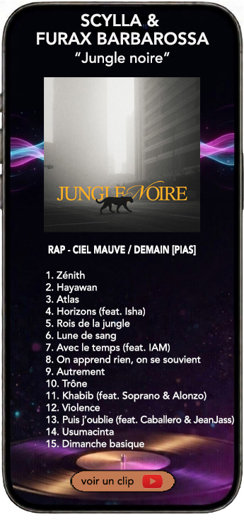 Scylla & Furax Barbarossa album Jungle Noire