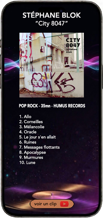 Stéphane Blok album City 8047