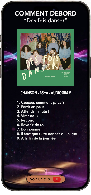 Comment Debord album chanson française des fois danser
