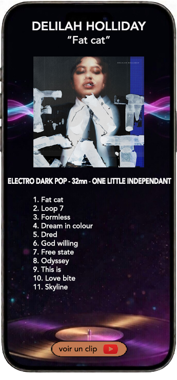 Delilah Holliday album electronic dark pop Fat Cat