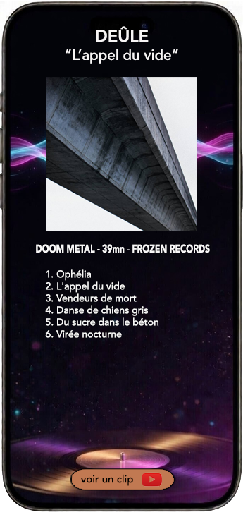 Deûle album doom metal L'Appel du vide