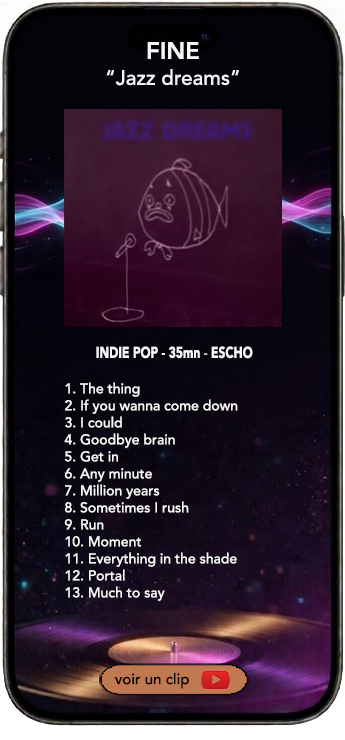 Fine album indie pop jazz dreams