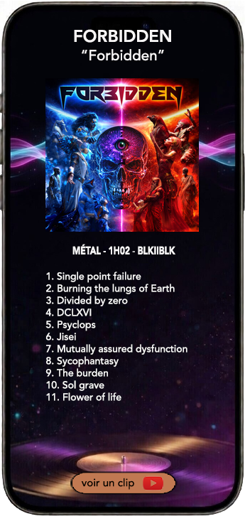 Forbidden album metal forbidden